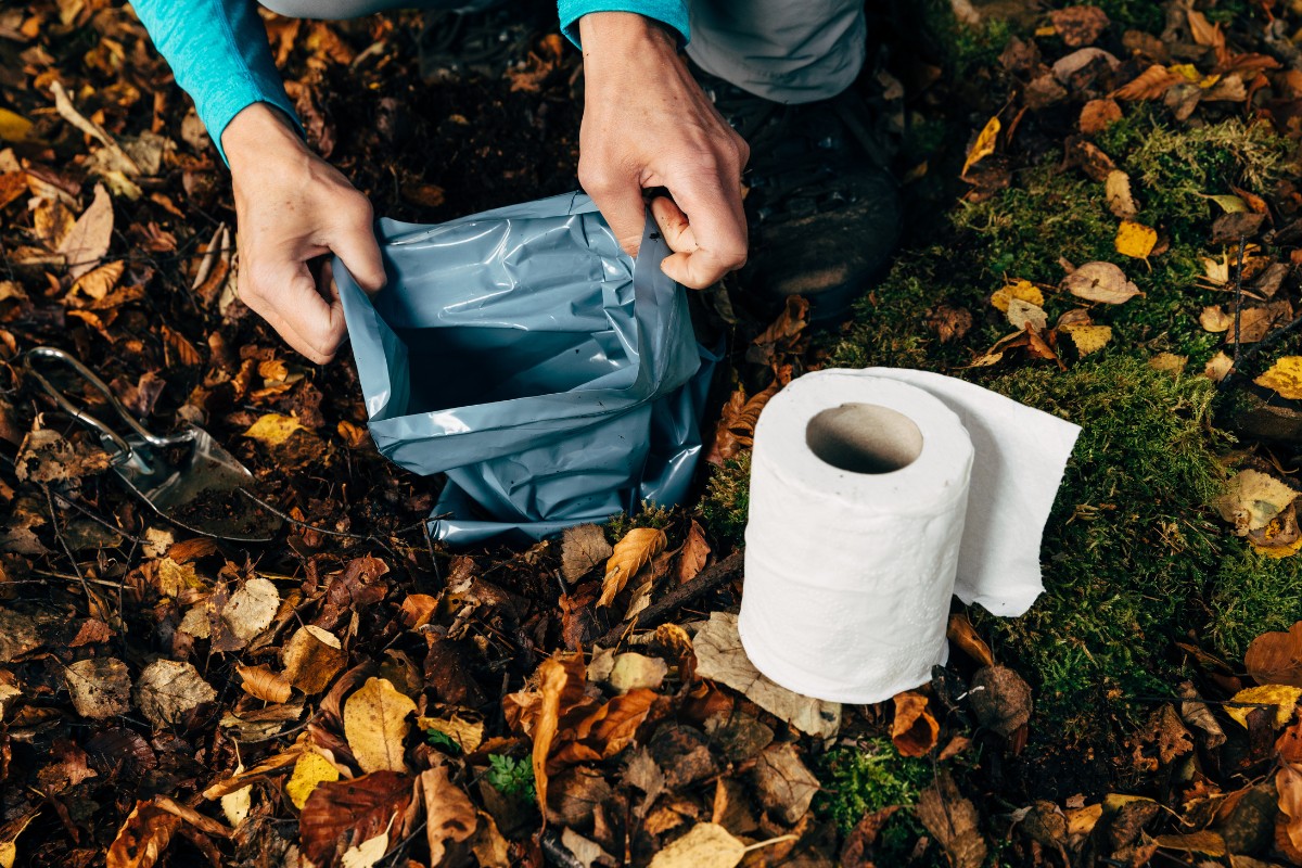 Poop In The Woods