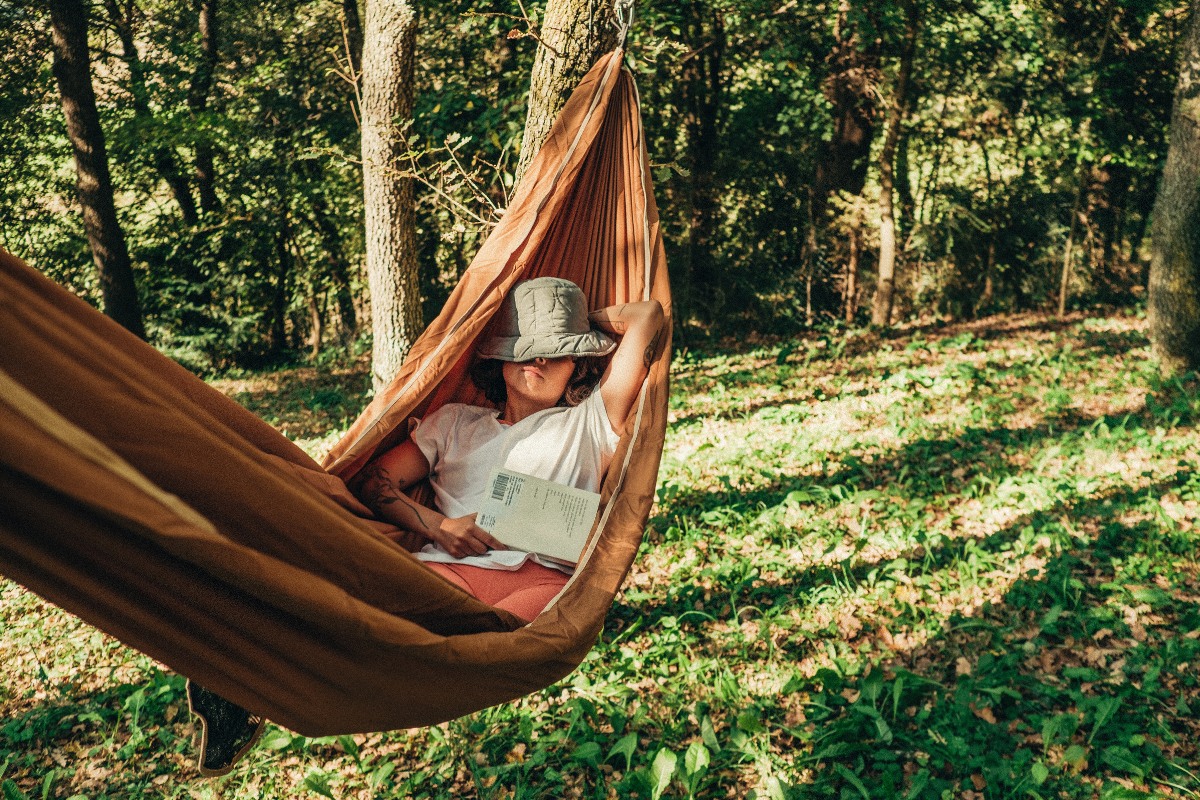 Sleep In A Hammock