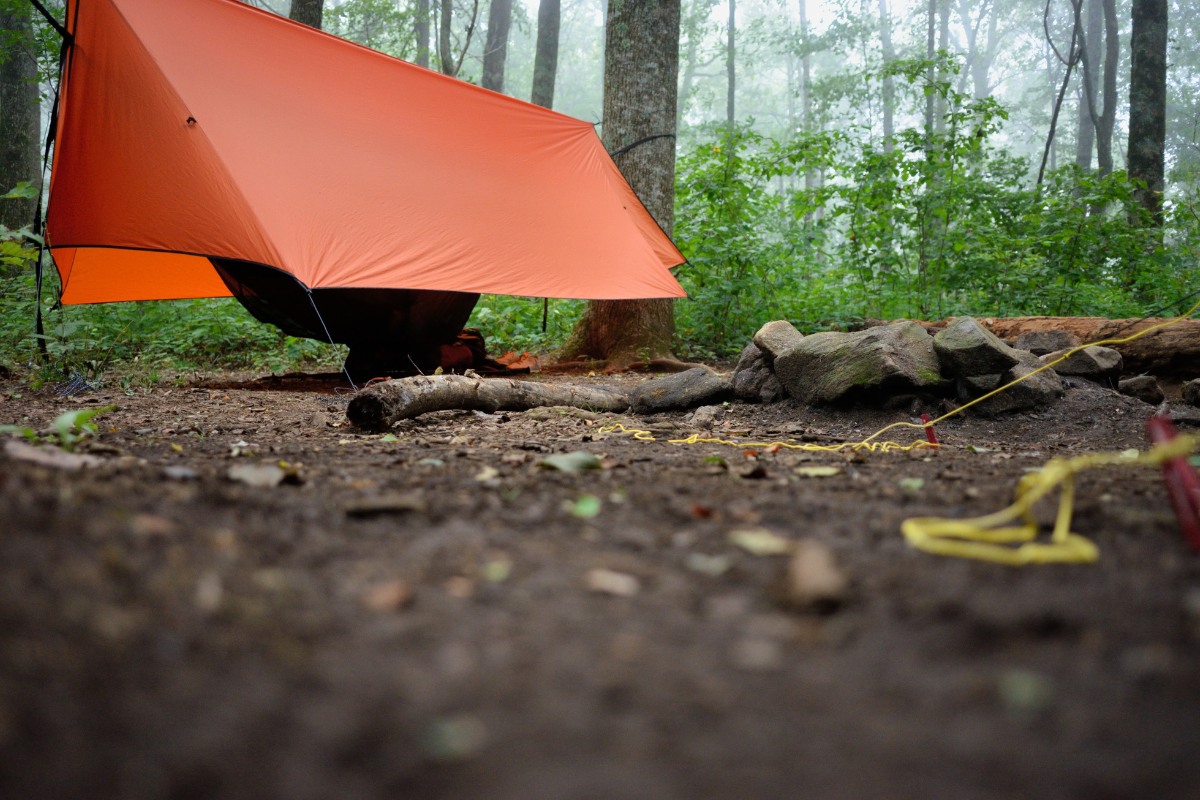 Hammock Camping In The Rain