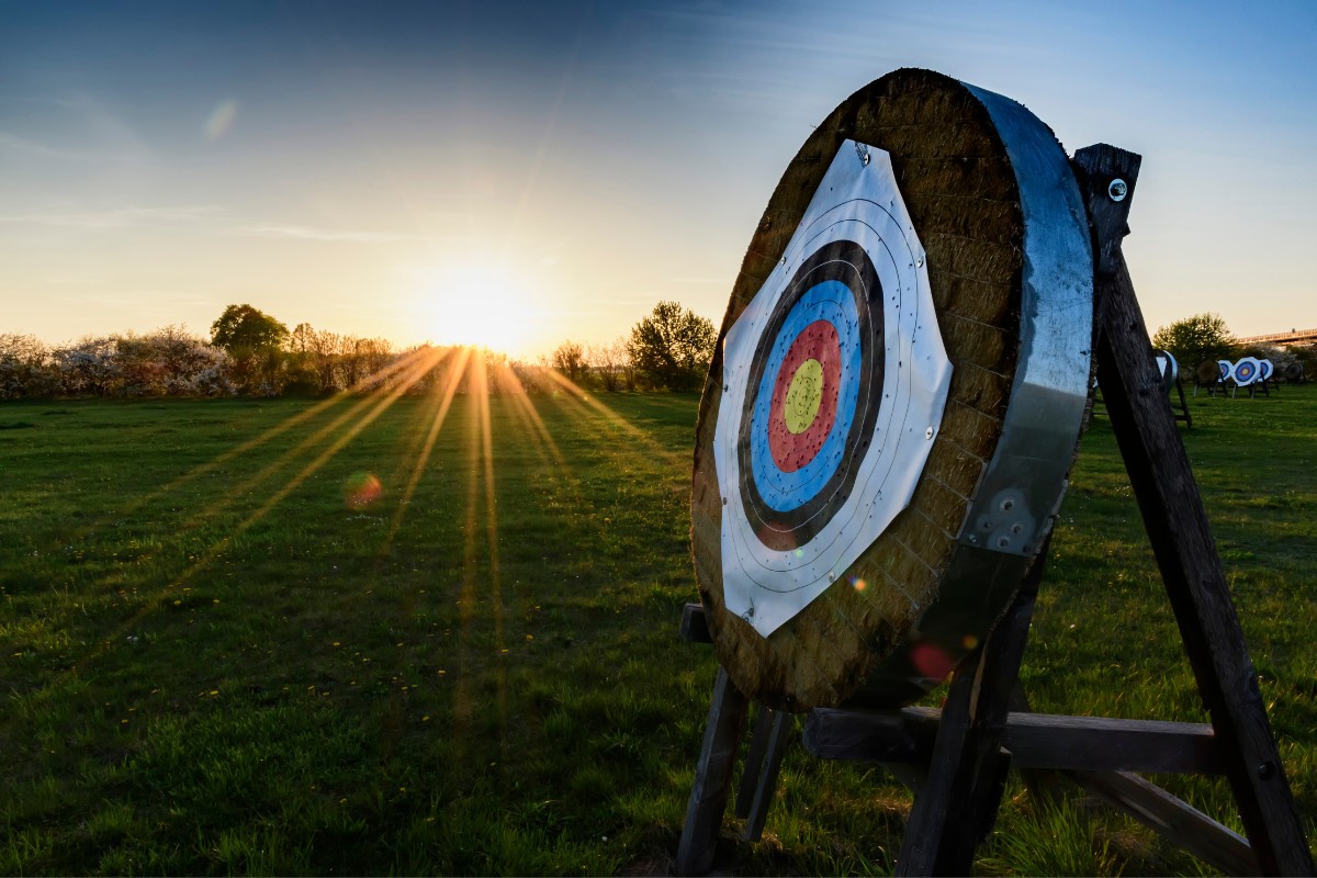 How High Archery Target