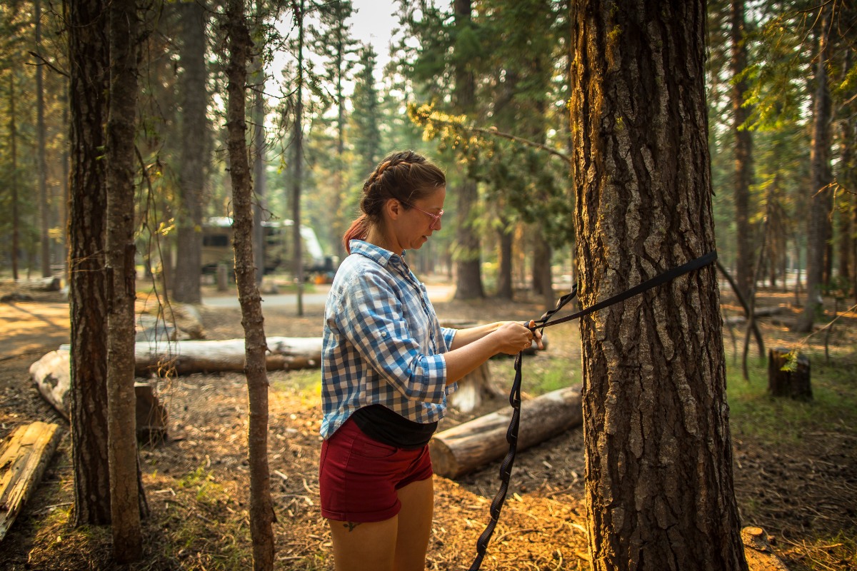 How to Tie Hammock Straps to Anything